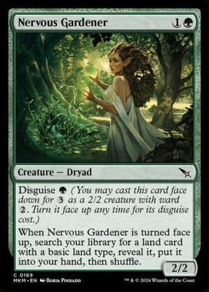 Nervous Gardener<br /><span class="collector-number">Collector No. 169</span>
