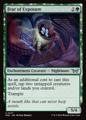 Fear of Exposure<br /><span class="collector-number">Collector No. 177</span>