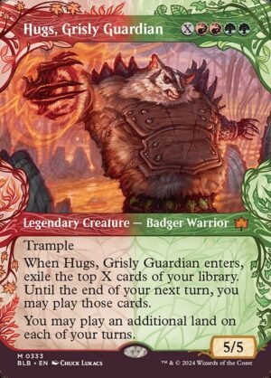 Hugs, Grisly Guardian - Foil<br /><span class="collector-number">Collector No. 333</span>