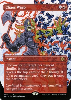 Chaos Warp - Foil<br /><span class="collector-number">Collector No. 359</span>