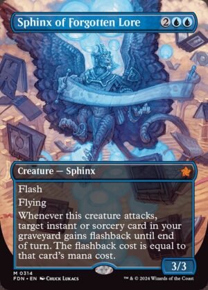Sphinx of Forgotten Lore<br /><span class="collector-number">Collector No. 314</span>