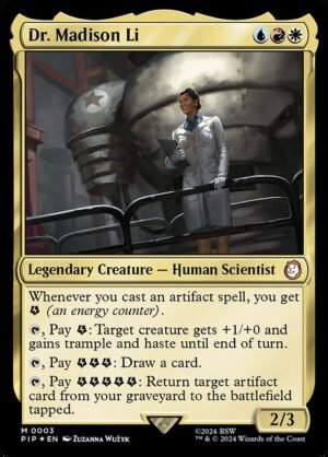 Dr. Madison Li - Foil<br /><span class="collector-number">Collector No. 3</span>