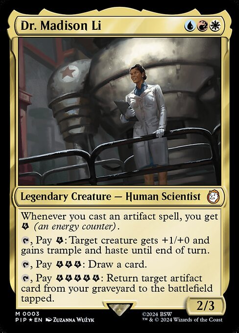 Dr. Madison Li — Fallout