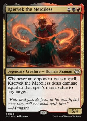 Kaervek the Merciless<br /><span class="collector-number">Collector No. 222</span>
