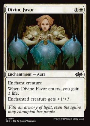 Divine Favor<br /><span class="collector-number">Collector No. 191</span>