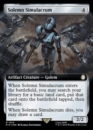 Solemn Simulacrum - Surge Foil<br /><span class="collector-number">Collector No. 1014</span>