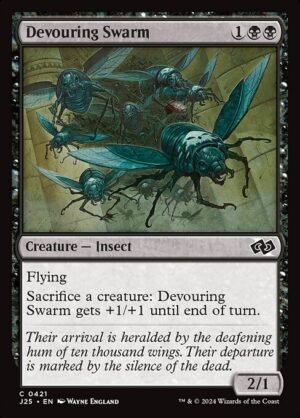 Devouring Swarm<br /><span class="collector-number">Collector No. 421</span>