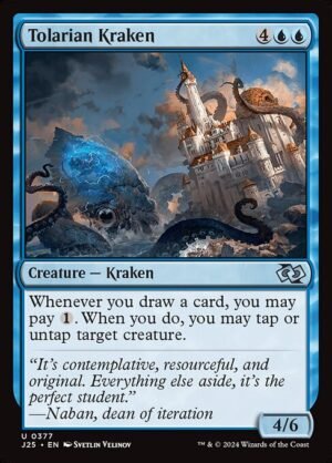 Tolarian Kraken<br /><span class="collector-number">Collector No. 377</span>