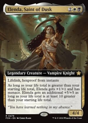 Elenda, Saint of Dusk<br /><span class="collector-number">Collector No. 479</span>