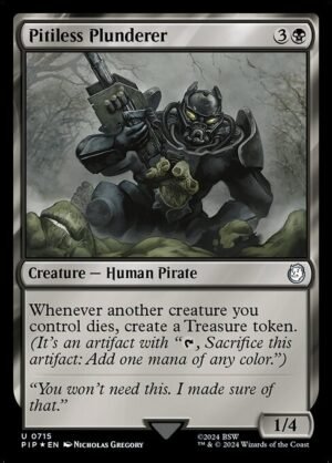 Pitiless Plunderer - Foil<br /><span class="collector-number">Collector No. 715</span>