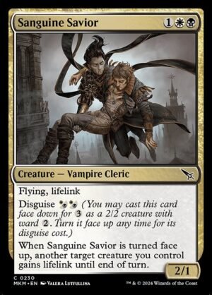 Sanguine Savior<br /><span class="collector-number">Collector No. 230</span>