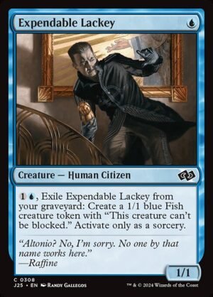 Expendable Lackey<br /><span class="collector-number">Collector No. 308</span>