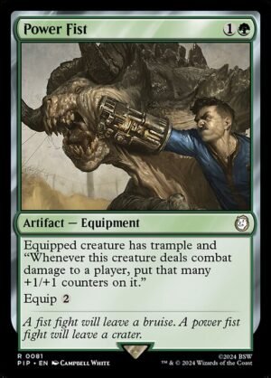 Power Fist - Foil<br /><span class="collector-number">Collector No. 81</span>