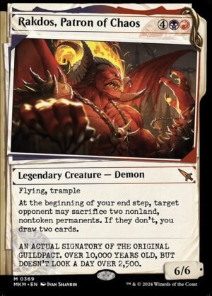 Rakdos, Patron of Chaos<br /><span class="collector-number">Collector No. 369</span>