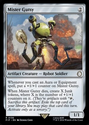Mister Gutsy - Foil<br /><span class="collector-number">Collector No. 136</span>