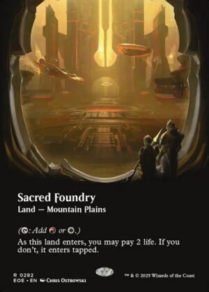 Sacred Foundry (Borderless)<br /><span class="collector-number">Collector No. 282</span>