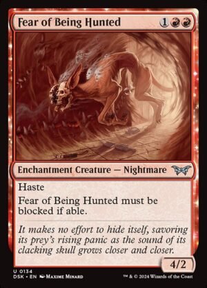 Fear of Being Hunted<br /><span class="collector-number">Collector No. 134</span>