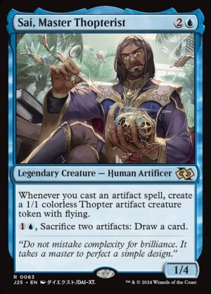 Sai, Master Thopterist<br /><span class="collector-number">Collector No. 63</span>