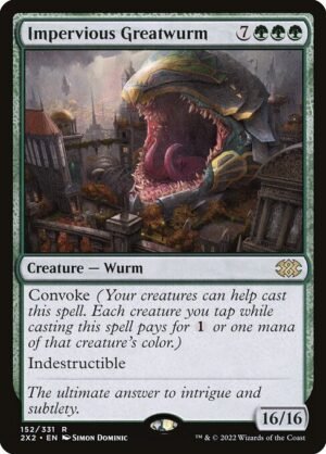 Impervious Greatwurm<br /><span class="collector-number">Collector No. 152</span>
