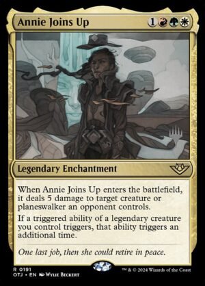 Annie Joins Up - Foil<br /><span class="collector-number">Collector No. 191p</span>