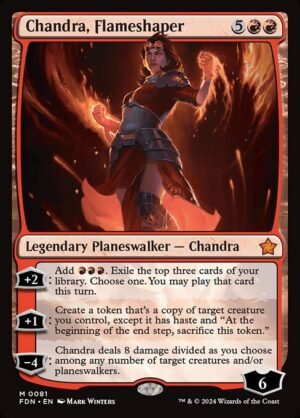 Chandra, Flameshaper<br /><span class="collector-number">Collector No. 81</span>