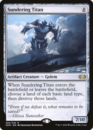 Sundering Titan<br /><span class="collector-number">Collector No. 292</span>