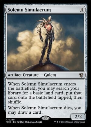 Solemn Simulacrum<br /><span class="collector-number">Collector No. 238</span>