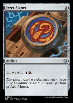 Izzet Signet<br /><span class="collector-number">Collector No. 278</span>