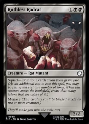 Ruthless Radrat<br /><span class="collector-number">Collector No. 48</span>