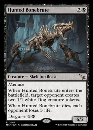 Hunted Bonebrute - Foil<br /><span class="collector-number">Collector No. 87</span>