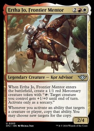 Ertha Jo, Frontier Mentor<br /><span class="collector-number">Collector No. 203</span>