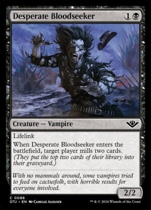 Desperate Bloodseeker<br /><span class="collector-number">Collector No. 86</span>