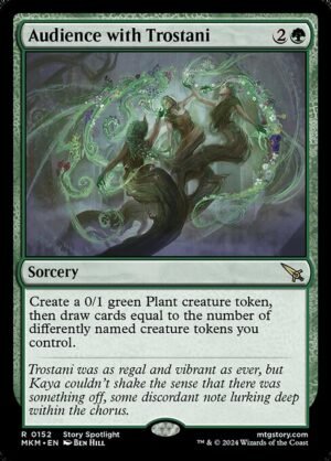 Audience with Trostani - Foil<br /><span class="collector-number">Collector No. 152</span>