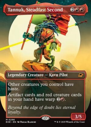Tannuk, Steadfast Second (Borderless) - Foil<br /><span class="collector-number">Collector No. 296</span>