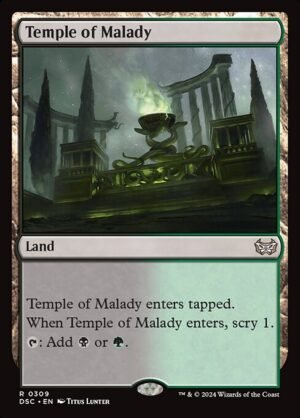 Temple of Malady<br /><span class="collector-number">Collector No. 309</span>