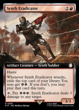 Synth Eradicator - Foil<br /><span class="collector-number">Collector No. 393</span>