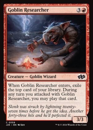 Goblin Researcher<br /><span class="collector-number">Collector No. 559</span>