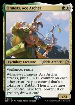 Finneas, Ace Archer - Foil<br /><span class="collector-number">Collector No. 212p</span>