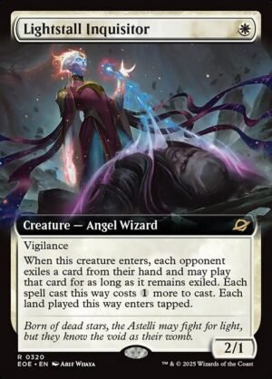 Lightstall Inquisitor (Extended Art) - Foil<br /><span class="collector-number">Collector No. 320</span>