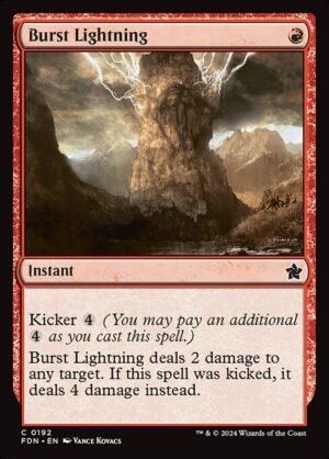Burst Lightning<br /><span class="collector-number">Collector No. 192</span>