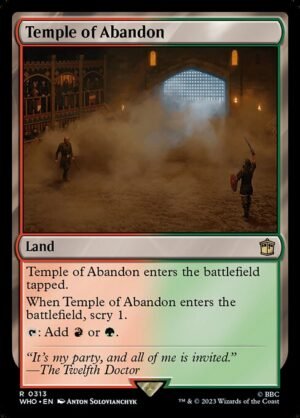 Temple of Abandon<br /><span class="collector-number">Collector No. 313</span>