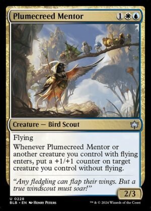 Plumecreed Mentor<br /><span class="collector-number">Collector No. 228</span>