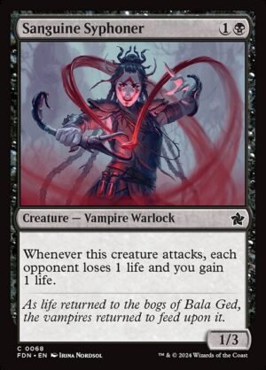Sanguine Syphoner<br /><span class="collector-number">Collector No. 68</span>