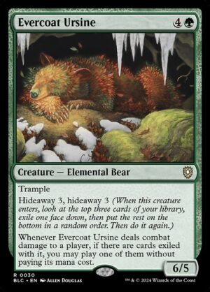 Evercoat Ursine<br /><span class="collector-number">Collector No. 30</span>