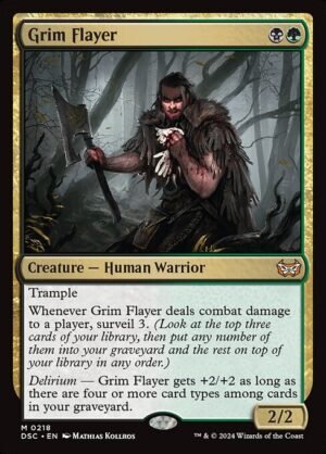 Grim Flayer<br /><span class="collector-number">Collector No. 218</span>