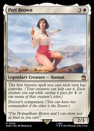 Peri Brown<br /><span class="collector-number">Collector No. 26</span>
