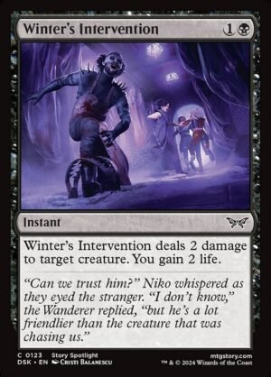 Winter's Intervention<br /><span class="collector-number">Collector No. 123</span>