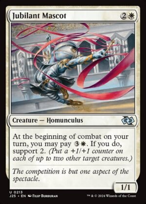 Jubilant Mascot<br /><span class="collector-number">Collector No. 213</span>