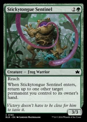 Stickytongue Sentinel<br /><span class="collector-number">Collector No. 193</span>