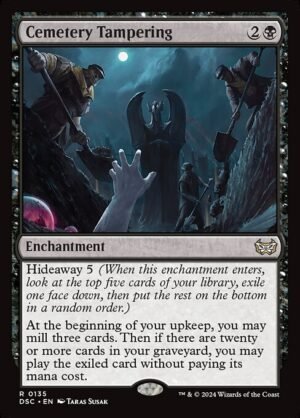 Cemetery Tampering<br /><span class="collector-number">Collector No. 135</span>